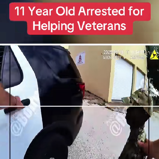 Cops ARREST 11-Year-Old for HELPING VETERANS?! What This Kid Did Will Leave You Speechless! 😱